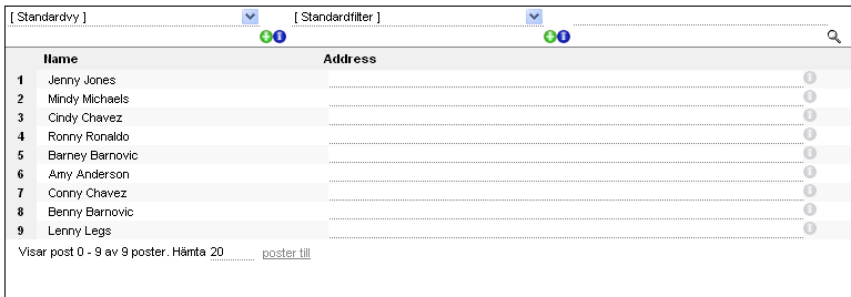 The Relation Search box